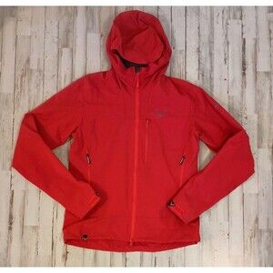 Dynafit Mercury DST Ski Jacket Men’s Medium Red Softshell Snowboard Outdoors